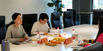 萍乡市湘东区商务局副局长周歆一行来访知识服务中心