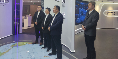 河北衡水市景县政府考察团来访全球跨境电商知识服务中心