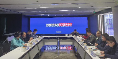 杭州市市咨询办调研全球跨境电商知识服务中心