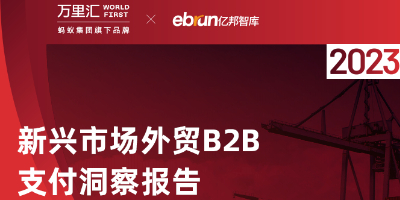 2023新兴市场外贸B2B支付洞察报告