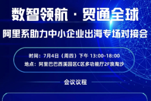 阿里系全平台中小企业出海专场对接会